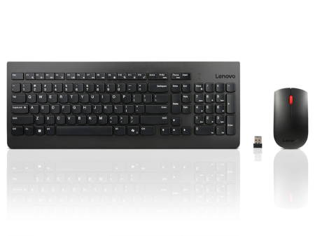 كيبورد + ماوس لا سلكي Lenovo 510 لون اسود